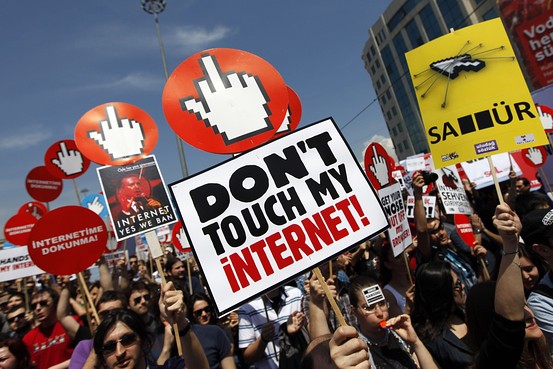 Digital Repression and Social-Media Throttling